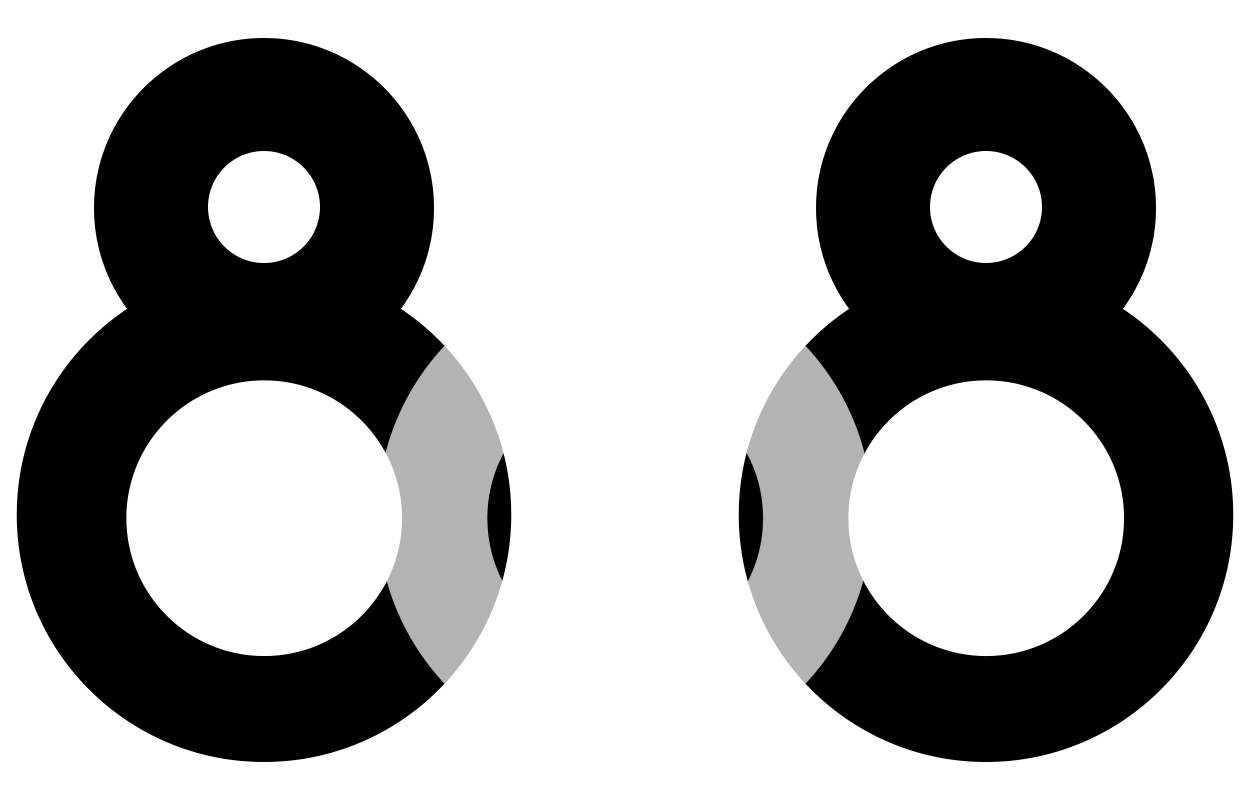 888 Logo on Orange